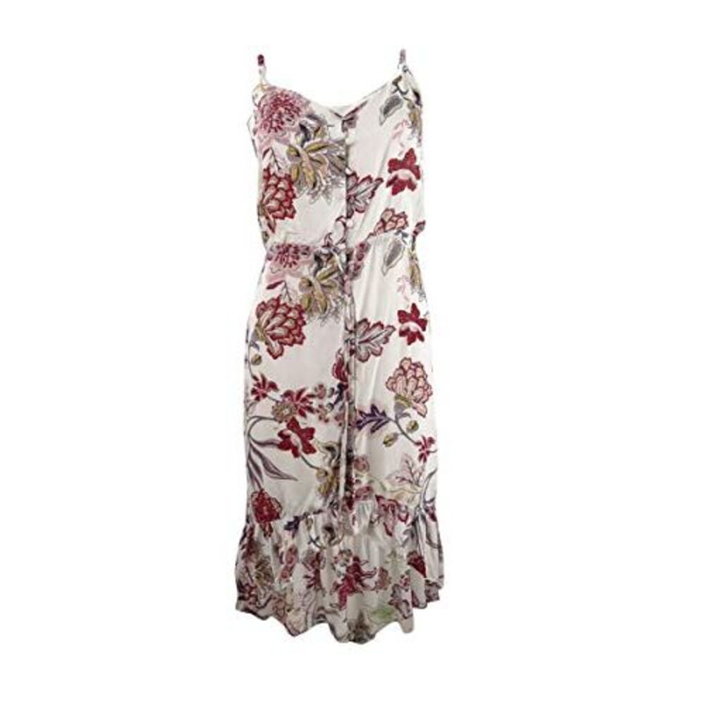 Sanctuary Palm Springs Printed High-Low Sleeveless Dress (Prairie Day, M)